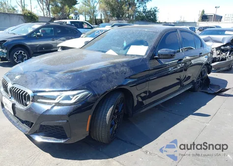 2021 BMW 530E из США, поврежденный, VIN WBA13AG02MCF53616